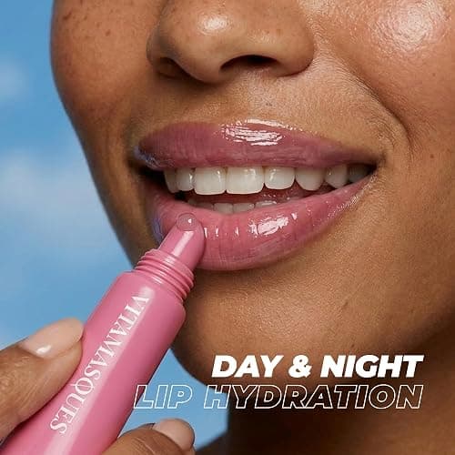 Vitamasques Lip Butter Balm Cupcake, Korean Lip Balm - Peptide Lip Treatment - Lip Balm Hydrating - Light Tinted Lip balm - Made in Korea - 0.33 fl.oz thumbnail 6