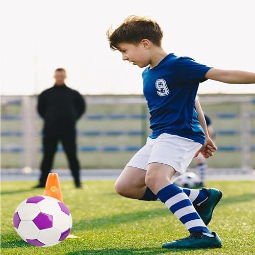 AYANICA Soccer Ball Size 3,4,5 Practice Training Gift Boys Girls Kid Come with Pump and Needle thumbnail 4