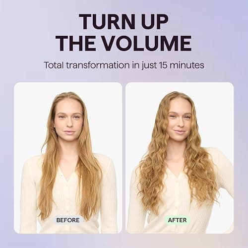 Wavytalk Power Wave Hair Crimper, Ionic Hair Waver for Less Heat Damage | Beach Waves Curling Wand, Crimping Iron, Ventilation Design for Less Damage, Ionic Reduces Frizz, Dual Voltage Curling Iron thumbnail 3