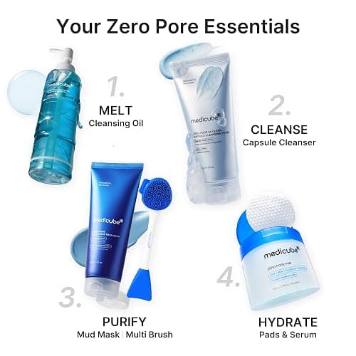 medicube Zero Pore Blackhead Mud Mask - Pore Cleansing & Gentle Exfoliating | Blackhead-Removing Clay Mask with AHA BHA PHA, Pore Minimizing & Cooling Care, 3 Min Quick Dry, Korean Skincare 3.52 oz. thumbnail 6