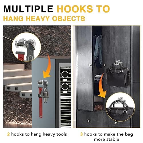 DIYMAG Magnetic Hooks, 30lbs+ Magnet Hook 2026 Cruise Cabin Ship Essentials Heavy Duty Strong Magnets Refrigerator Fridge Hanging for Classroom Beach Vacation Kitchen Grills Home 20 Pack (Silver) thumbnail 4