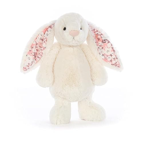 Jellycat Blossom Cherry Bunny Stuffed Animal, Medium 12 inches - Rabbit and Bunny Plush Toy - Classic Children's Gift thumbnail 4