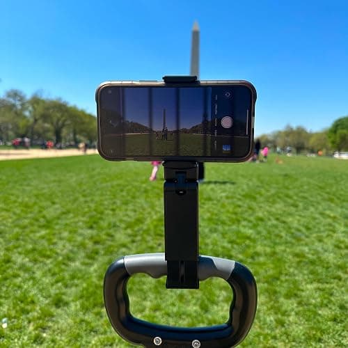 Perilogics Universal in Flight Airplane Phone Holder Mount. Hands Free Viewing with Multi-Directional Dual 360 Degree Rotation. Pocket Size Must Have Airplane Travel Essential Accessory for Flying thumbnail 9