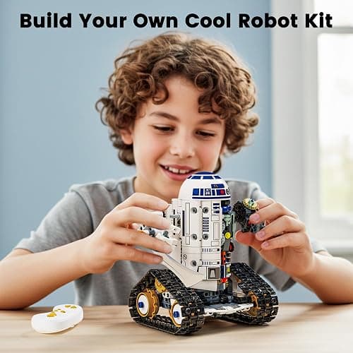 Glikid STEM RC Robot Building Kit - 3 in 1 APP & Remote Control Robotics for Kids Ages 8-12, DIY Educational Toy Programming & Science Project Kit, Birthday Gifts for Boys Girls thumbnail 8