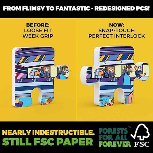 QUOKKA 1000 Piece Jigsaw Puzzle for Adults Galactic Tails – Premium Box Packaging with Extra Fun Challenges - Stunning Galaxy Dog Puzzle - Perfect for Relaxation & Creativity & Gift Giving thumbnail 4