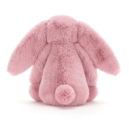 Jellycat Bashful Tulip Pink Bunny Stuffed Animal, Medium 12 inches - Rabbit and Bunny Plush Toy - Classic Children's Gift thumbnail 4