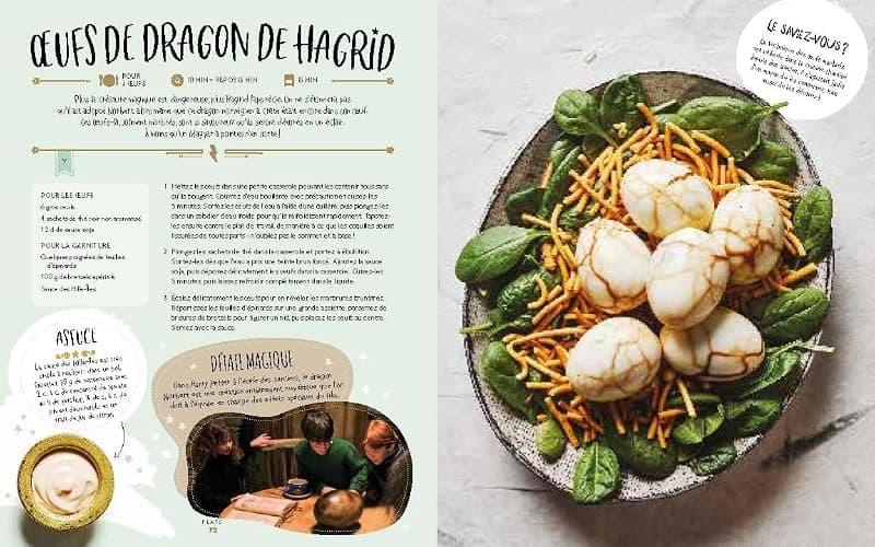 Harry Potter - Le livre de cuisine officiel - Super facile. Plus de 40 recettes inspirées des films thumbnail 2