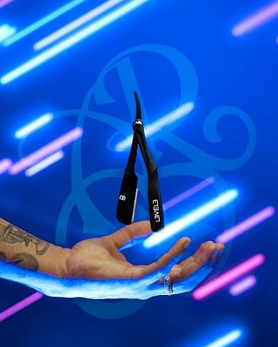 Level 3 Milly Razor - Fast and East to Assemble - Excellent Grip and Control - Straight Razor Holder- Level Three Holder thumbnail 3