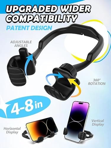 Stocking Stuffers for Teens Boys Men Adults Gifts: Thumbs Up Lazy Phone Stand Cell Phone Holder Gifts for Kids Women Teenage Girls Wife Ideas Funny Cool Gadgets Who Have Everything Gifts for Christmas thumbnail 3