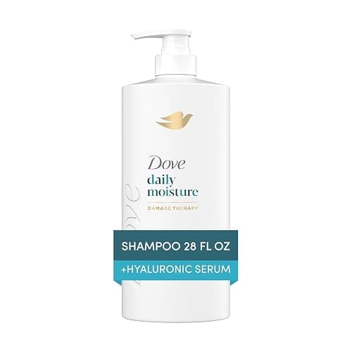 Dove Damage Therapy Shampoo Daily Moisture for Dry Hair with Bio-Protein Care Technology and Hyaluronic Serum 28 Fl Oz thumbnail 3