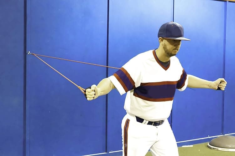 Bucwild Sports Baseball Resistance Bands Youth & Adult Athletes Safely Improve Pitching Throwing Batting & Arm Strength Used by Pitchers Quarterbacks Volleyball Basketball thumbnail 5