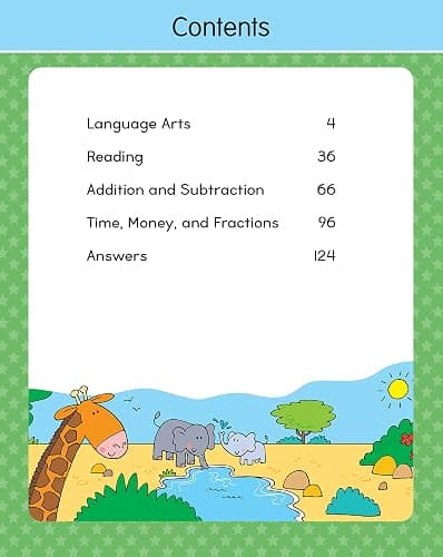 The Summer Before Third Grade Workbook School Bridging Second to Third Grade Ages 8 - 9: 75+ Activities, Reading, Language Arts, Addition, Subtraction, Time, Money, and Fractions (Gold Stars Series) thumbnail 3
