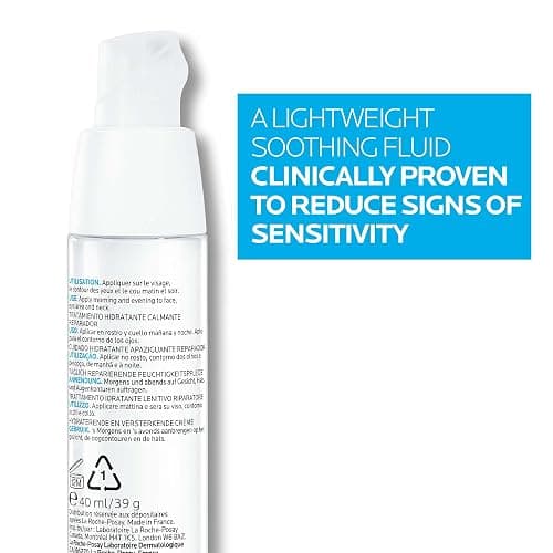 La Roche-Posay Toleriane Dermallergo Soothing Fluid Moisturiser For Sensitive Skin 40ml thumbnail 2