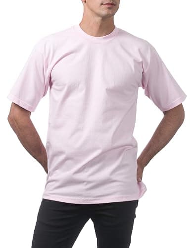 Pro Club Men's Heavyweight Cotton Short Sleeve Crew Neck T-Shirt thumbnail 3
