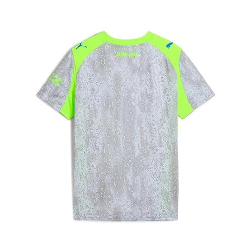 Manchester City FC Kids 2025/26 Third Soccer Jersey - Pro Green thumbnail 3