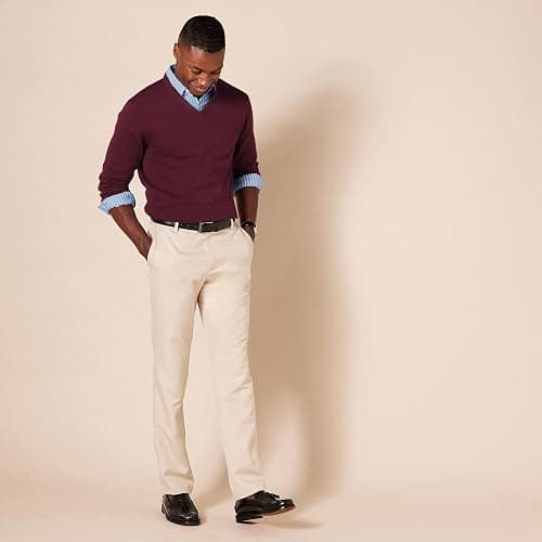 Amazon Essentials Men's V-Neck Pullover Sweater (Available in Big & Tall) thumbnail 5