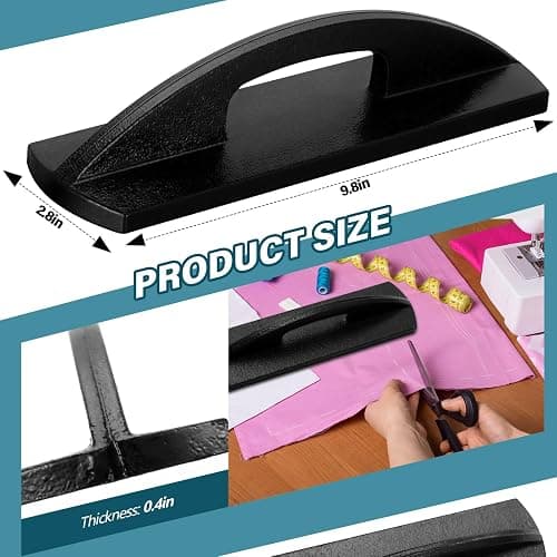 Zonon Pattern Weight Heavy Duty Cast Iron Fabric Cloth Sewing Weights for Sewing Cutting Accessories(1 Pcs) thumbnail 2