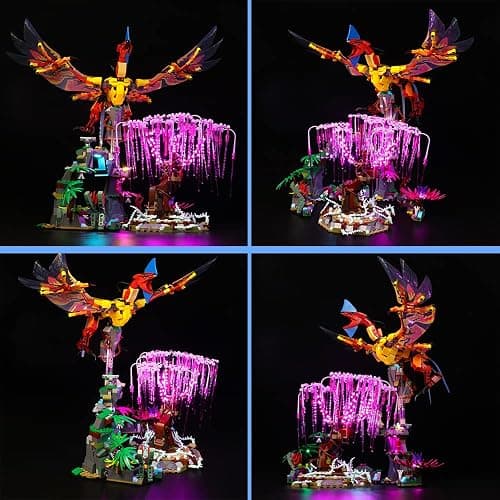 VONADO Led Light Kit Compatible with Lego Avatar Toruk Makto & Tree of Souls 75574 (No Model)，Lighting Kit Compatible with Lego 75574 for Adults (Standard Version) thumbnail 4