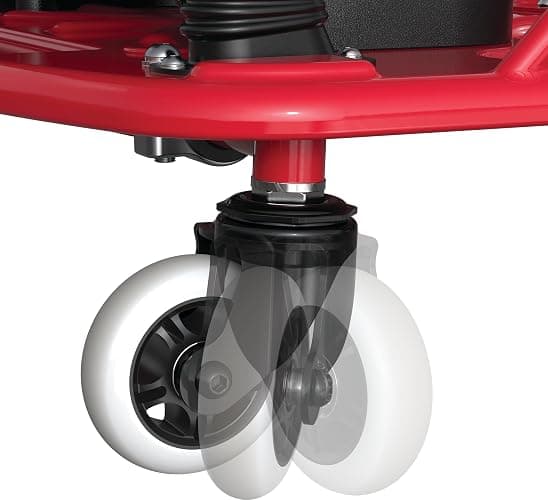 Razor Crazy Cart - 24V Electric Drifting Go Kart - Variable Speed, Up to 12 mph, Drift Bar for Controlled Drifts, One Size, Black/Red thumbnail 6