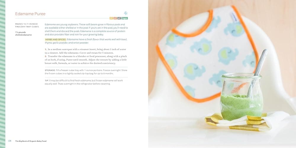 The Big Book of Organic Baby Food: Baby Purées, Finger Foods, and Toddler Meals For Every Stage (Organic Foods for Baby and Toddler) thumbnail 8