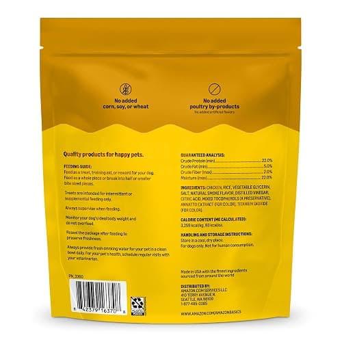 Amazon Basics Dog Treats Chicken and Waffle Bites 6oz (Previously Wag) thumbnail 8