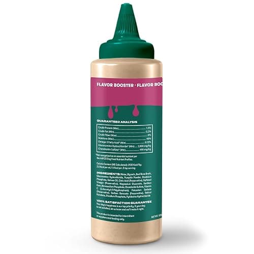 Jinx Kibble Sauce for Dogs - Premium Dog Food Kibble Topper Sauce & Flavor Booster Made with Beef Bone Broth - All-Natural Ingredients, No Additives or Fillers - 12 Oz thumbnail 8