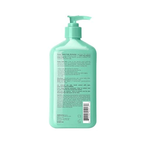 Hempz Body Lotion - Cucumber & Aloe Herbal Limited Edition Daily Moisturizing Cream, Shea Butter, Aloe, Cucumber Extract Body Moisturizer - Skin Care Products, Hemp Seed Oil - 17 Fl Oz thumbnail 2