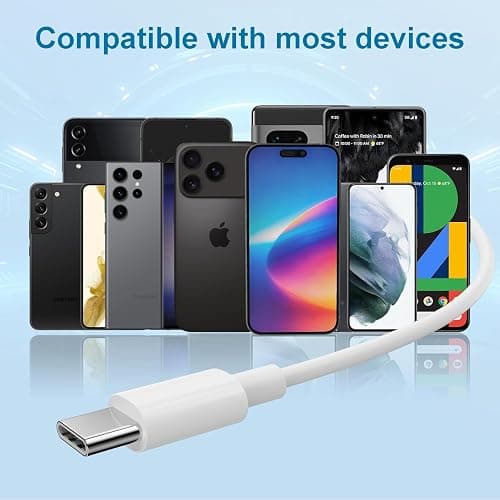 1 Pack-USB C Headphones for iPhone 15 Pro Earbuds Type C Wired Earphones with Mic & Remote Control Noise Cancelling for iPhone 15 Pro/PM, iPad Pro, Galaxy S23/S22/S21/Ultra Note 10/20, Pixel 7/6/6 thumbnail 6