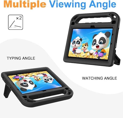 BMOUO Kids Case for Fire HD 10 Tablet (13th/11th Generation, 2023/2021) with Screen Protector, Shockproof Light Weight Handle Stand Kids Case for Amazon Fire HD 10 Tablet - Blue thumbnail 6