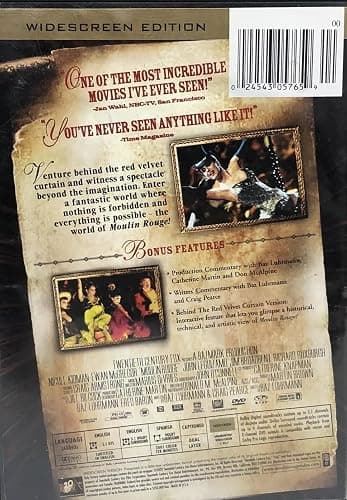 Moulin Rouge! (Widescreen Edition) thumbnail 2