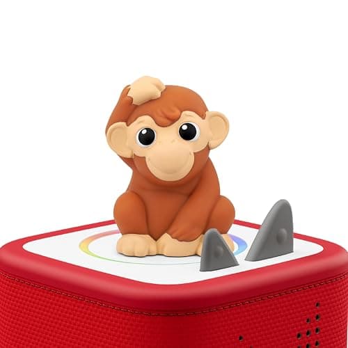 Tonies My First Jungle Set - Monkey, Parrot and Tiger Soft and Squeezable Audio Toy Figurines thumbnail 3