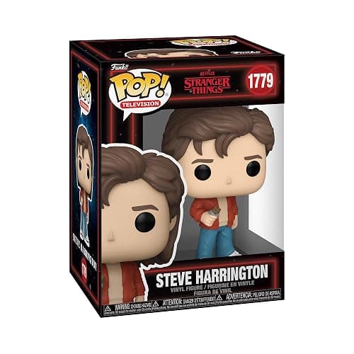 Funko Pop! TV: Stranger Things - Steve Harrington - Collectable Vinyl Figure - Gift Idea - Official Merchandise - Toys for Kids & Adults - TV Fans - Model Figure for Collectors and Display - Image 1