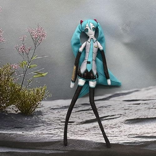 Jilijia Miku Plush Figure Anime Funny Twistable Pillow Soft Stuffed Figures 28CM Cartoon Pillow Collectibles Sofa Decorations Gifts thumbnail 4