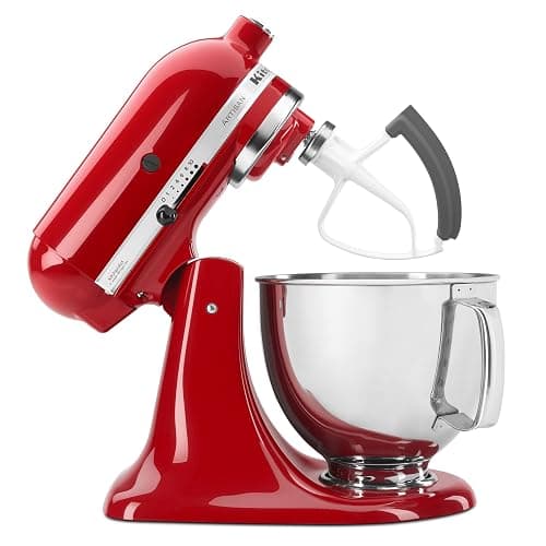 KitchenAid KFE5T Flex Edge Beater for 4.5/5 Quart Tilt-Head Mixers, White | Compatible with 4.5 or 5 Q KitchenAid TIlt-Head Mixers, Flexible silicone Scraper, Dishwasher-safe thumbnail 7