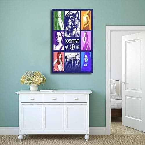 KATSEYE (10) Canvas Poster Wall Art Decor Print Picture Paintings for Living Room Bedroom Decoration Frame-style 08x12inch(20x30cm) thumbnail 4