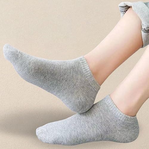 12-30 Pairs Low Cut Ankle Socks for Women No Show Casual Breathable Athletic Socks Bulk for Sport thumbnail 3
