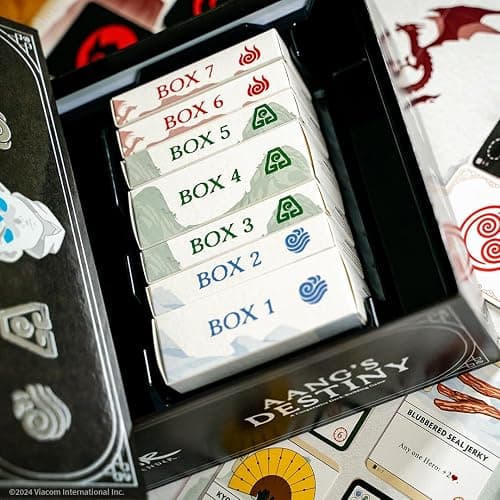 Avatar: The Last Airbender: Aang's Destiny, Cooperative Deck Building Strategy Board Game, Play as Aang, Katara, Appa & More, Fun for Family Game Night, Ages 10+, 2-4 Players, 60 Minutes thumbnail 6