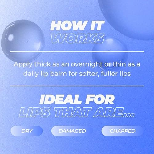 Vitamasques Lip Butter Balm Vanilla Creme, Korean Lip Balm - Peptide Lip Treatment - Lip Balm Hydrating - Light Tinted Lip balm - Made in Korea - 0.33 fl.oz thumbnail 7