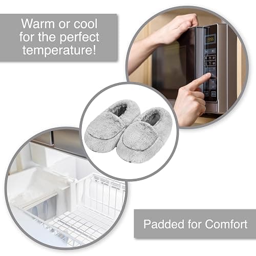 1i4 Group Microwavable Heated Slippers – Scented Heated & Cooling Slippers for Ultimate Comfort thumbnail 3