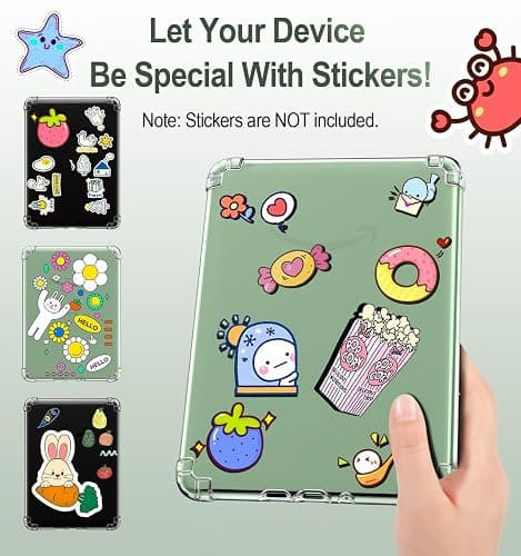 MoKo Clear Case for 6" All-New Kindle (11th Generation-2024/2022 Release), Ultra Clear Soft TPU Slim Flexible Transparent Skin Bumper Back Cover Shell for Kindle 11 2024 thumbnail 3