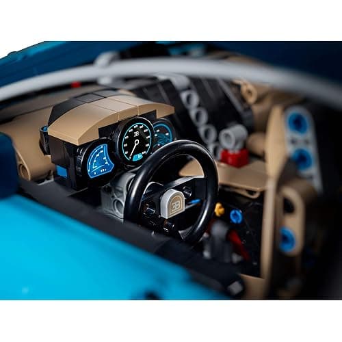 LEGO Technic Bugatti Chiron 42083 Race Car Building Kit and Engineering Toy, Adult Collectible Sports Car with Scale Model Engine (3599 Pieces) thumbnail 5
