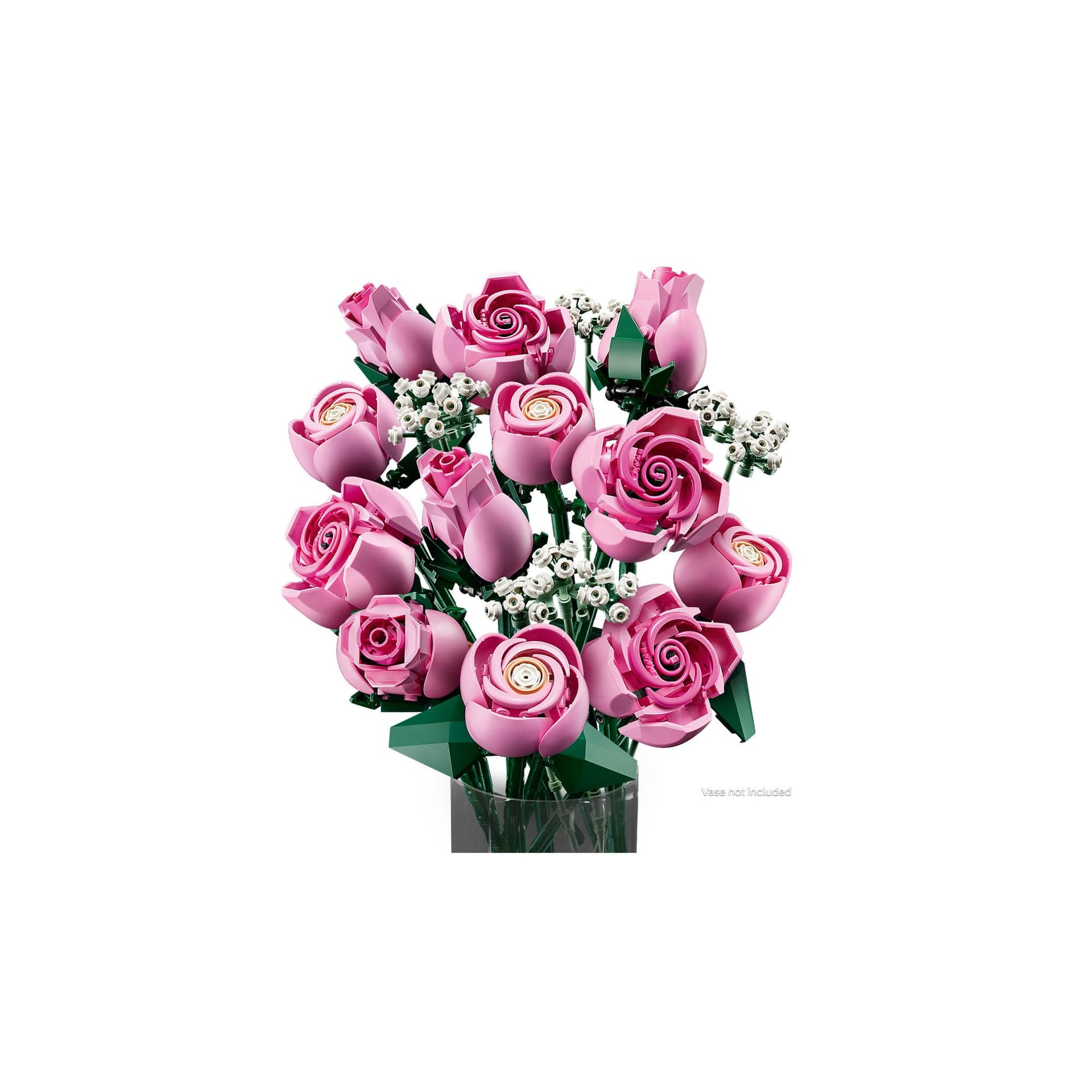 LEGO® Botanicals Bouquet of Pink Roses 10374 Decorative Flowers Building Kit for Adults, Floral Decor, Buildable Flower Arrangement, Mother’s Day, Valentine’s or Birthday Treat for Women and Men thumbnail 7