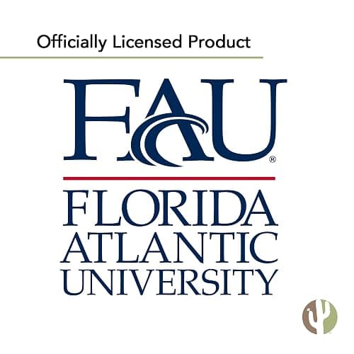 Desert Cactus Florida Atlantic University Can Insulator FAU Owls Beverage Cooler 1 Pack Foam 12oz Can Holder Single Sided (Design A) thumbnail 6