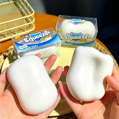 Crunchy Soap Squishy Asmr Bead Filled, Slow Rebound Stress Relief Toy | Durable Portable Slow Rebound Calming Tool for Kids Adults thumbnail 9