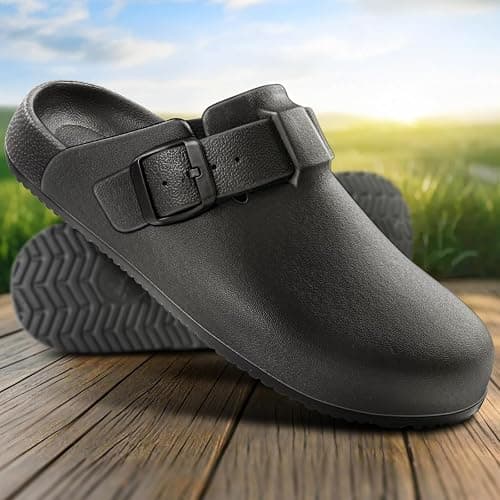 Bigant Women Clogs Slip-on Nursing Garden Shoes Unisex-Cushioned Footbed | Lightweight Mules | Arch Support |Slip-resistant Sandals thumbnail 3