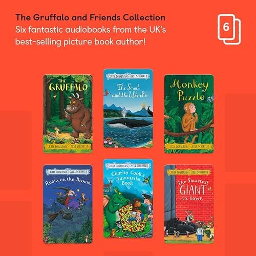 YOTO Gruffalo & Friends Collection by Julia Donaldson – 6 Kids Audio Cards for Use with Player & Mini All-in-1 Audio Device, Screen-Free Listening with Playtime Bedtime & Travel Stories, Ages 3+ thumbnail 3