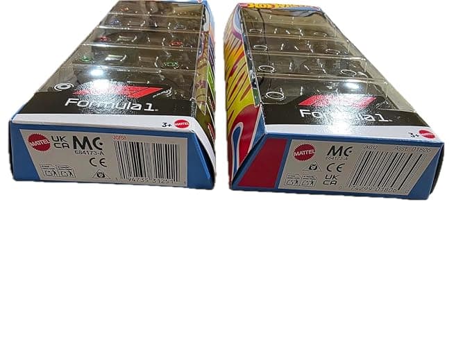 Hot Wheels Formula 1 Die-Cast Cars Bundle of 2 x 5-Pack | F1 2024 and 2025 Teams, Ages 3+ thumbnail 7