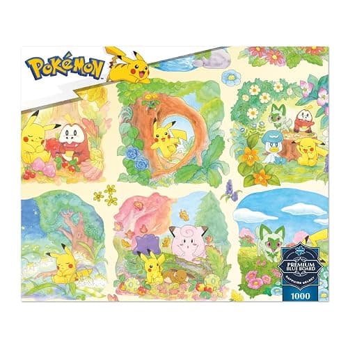 Buffalo Games - Sapphire Select - Pokemon - Scenic Pokemon - 1000 Piece Jigsaw Puzzle – Challenging & Fun – Blue Core Puzzle Board – Giftable Display Box - Full Size Poster Included thumbnail 6