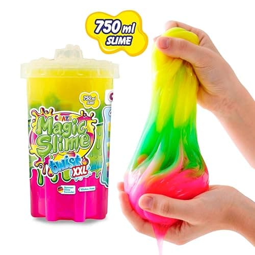 CRAZE Magic Slime Twist XXL Mehrfarbiger magischer Kinderschleim 750 ml Bunter Spielschleim 34934 thumbnail 5
