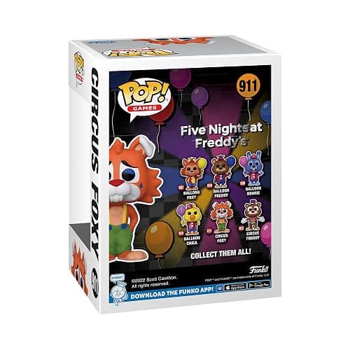 Funko POP! Games: Five Nights at Freddy's - Circus Foxy - Collectable Vinyl Figure - Gift Idea - Official Merchandise - for Kids & Adults thumbnail 3